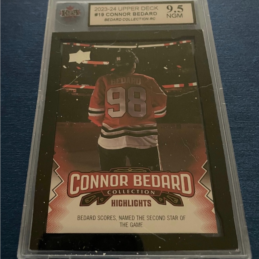 Connor Bedard ksa graded 9.5